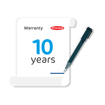 Fronius Primo/Symo 7-10kW Warranty Plus Extension to 10 Years