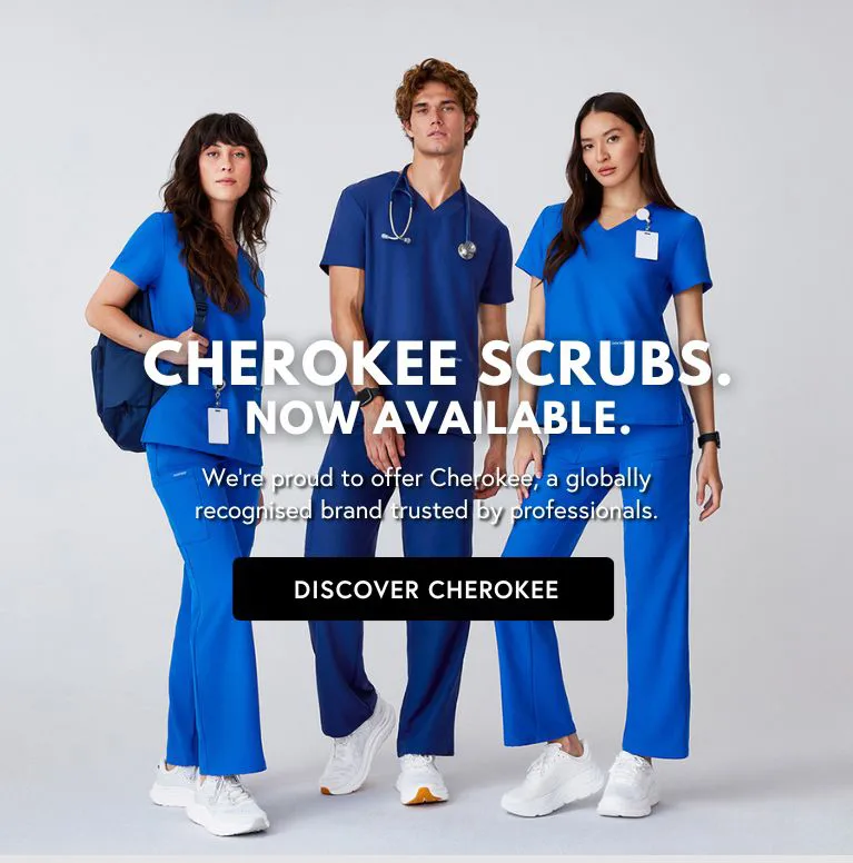 Cherokee scrubs at Grahame Gardner