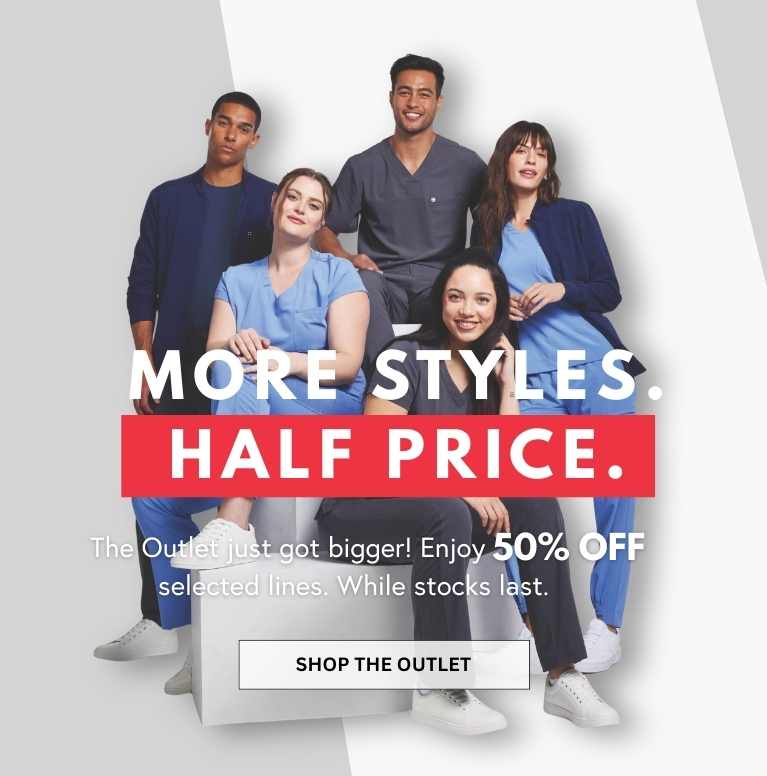 More styles. Half price. New additions to the outlet