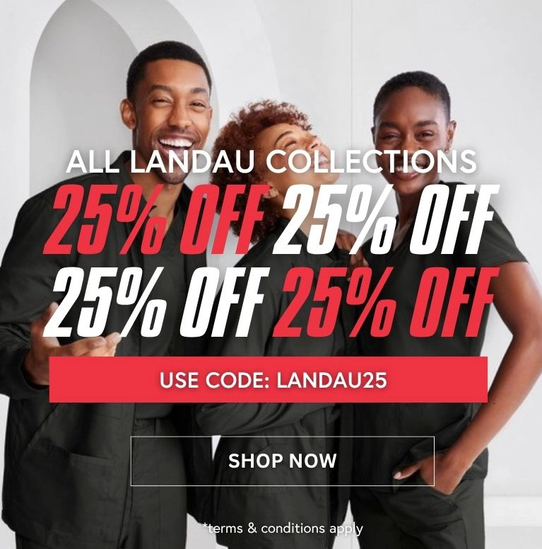 25% off Landau Scrub Collections
