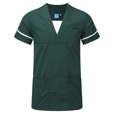 Unisex scrub top