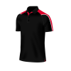 Junior premium polo meets the demand for more functional and stylish team sport, Available in 10 stock colour combinations