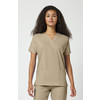 Cherokee Original Female Fit V-neck Top Khaki