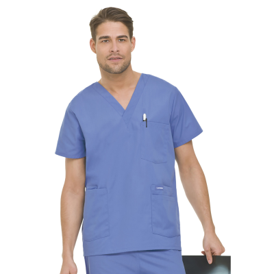 Men''s Five Pocket Scrub Top