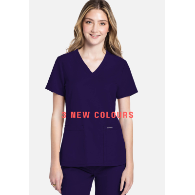 Cherokee Ultra Womens Vneck Top