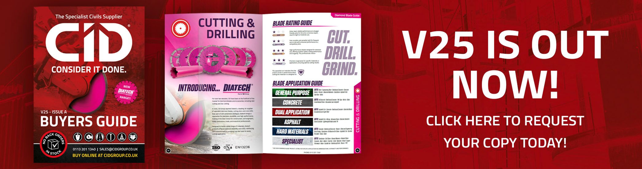 CID Group - V25 Catalogue is out now!