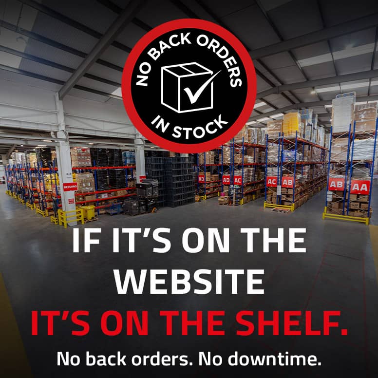 CID Group - No back order guarantee. If it's in the catalogue or on our website, it's in stock - guaranteed! 