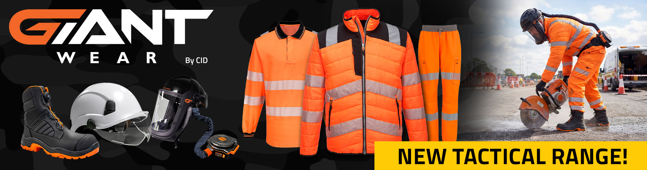 GIANT WEAR By CID Group - all new tactical range!