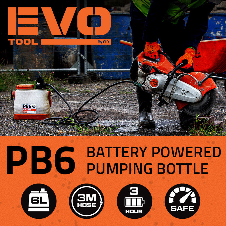 PB6 Battery Powered Pumping Bottle by EVO TOOL