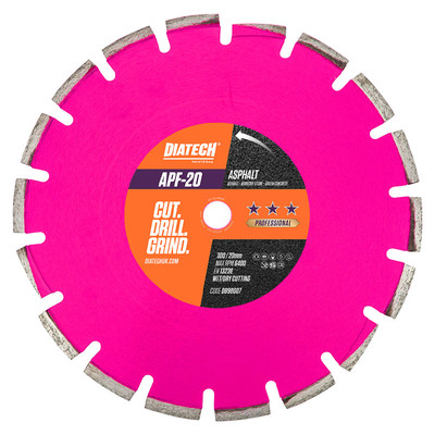 DIATECH APF-20 Asphalt Diamond Blade - 300 x 20mm