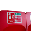 Double Extinguisher Stand Sign