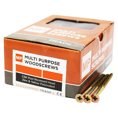 ZYP Pozi Csk Multi-Purpose Wood Screws - 5 x 40mm (Box of 200)