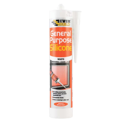 280ml General Purpose Silicone - White
