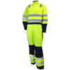 GIANT EF280 FR/ARC Flash Anti-Static Hi Vis Coverall - Yellow/Navy (L)