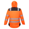 GIANT Tactical Hi Vis Ultra Waterproof Jacket (RIS-3279) - Orange/Black (S)