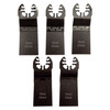 34mm PRO Multi Tool Wood Cutting Blades - Pack of 5