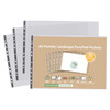 A3 100% Recycled Landscape Punched Pockets - Pack of 10