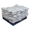 10kg White Pre-Filled Sandbags on a Pallet