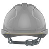 Grey JSP EVO3 Vented Safety Helmet with Slip Ratchet