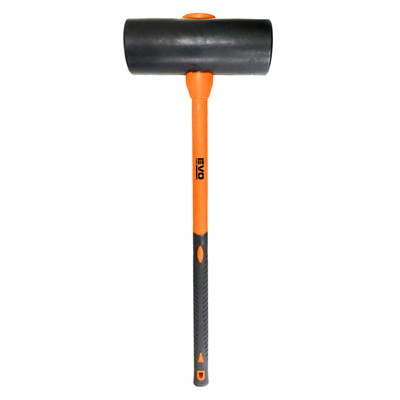 EVO TOOL 6kg Rubber Maul with Fibreglass Handle
