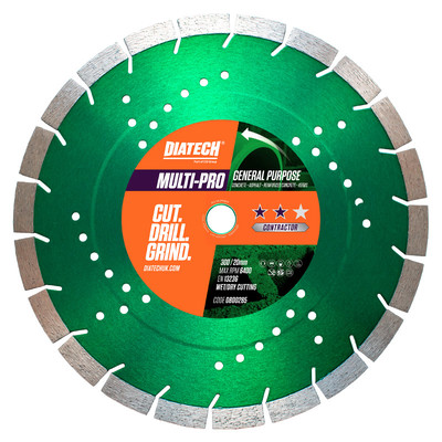 DIATECH MULTI-PRO General Purpose Diamond Blade - 350 x 25mm