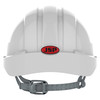 White JSP EVO3 Vented Safety Helmet with Slip Ratchet