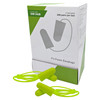 Hi Vis Yellow SNR 34 Corded Foam Bullet Shaped Ear Plugs