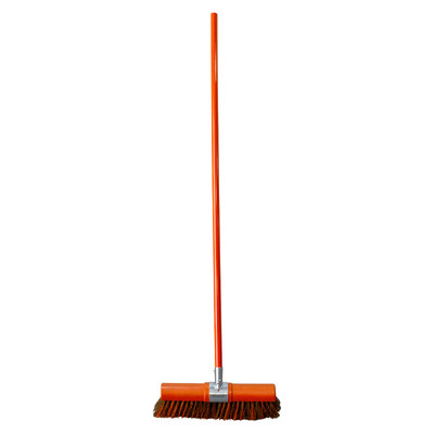 EVO TOOL RHINO 18" Mixed Bristle Broom with Fibreglass Handle