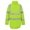 FR Anti-Static Hi Vis Waterproof Contractors Jacket - Yellow (M)