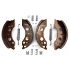 AL-KO Type Brake Shoes