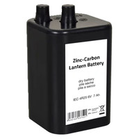6V 4R25 Zinc-Carbon Lantern Battery