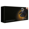 Black Nitrile Powder Free Diamond Grip Disposable Gloves - Box of 50 (XL)