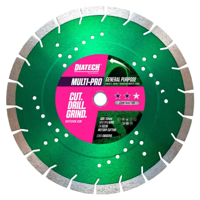 DIATECH MULTI-PRO General Purpose Diamond Blade 300 x 20mm