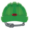 Green JSP EVO3 Vented Safety Helmet with Slip Ratchet
