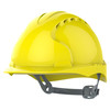 JSP EVO®2 Vented Safety Helmet with Slip Ratchet - Yellow
