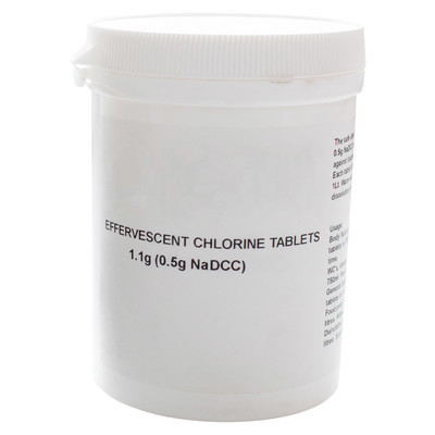 Effervescent Chlorine Tablets Tub
