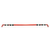 7.6m Crossbar for GS6 Telescopic Goalposts - Red/White