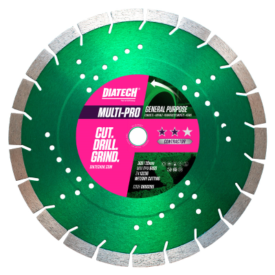DIATECH MULTI-PRO General Purpose Diamond Blade 300 x 20mm