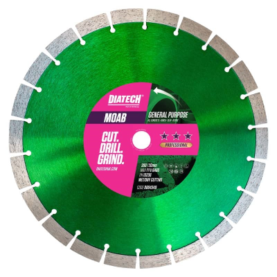 DIATECH MOAB General Purpose Diamond Blade 300 x 20mm