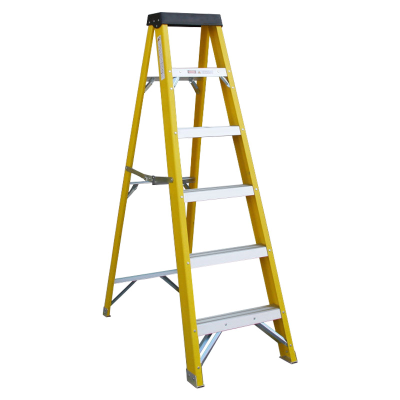 6 Tread Fibreglass Swingback Steps
