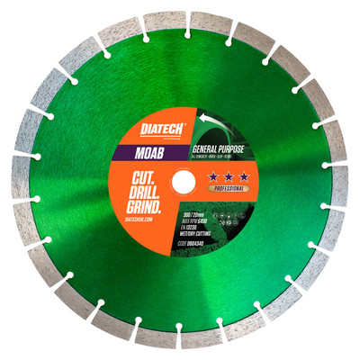 DIATECH MOAB General Purpose Diamond Blade - 300 x 20mm