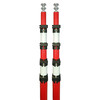 GS6 Telescopic Goalpost Poles - Red/White