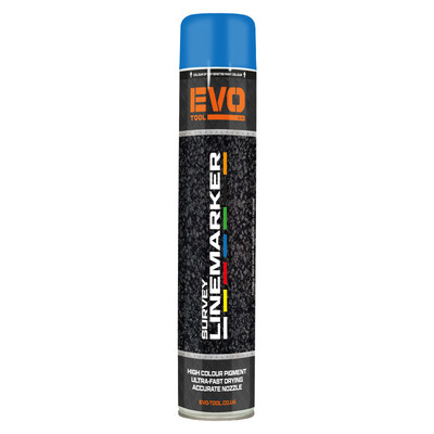 EVO TOOL 750ml Survey Linemarking Paint - Blue