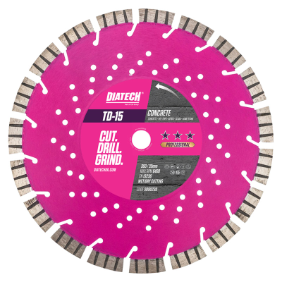 DIATECH TD-15 Concrete Diamond Blade 450 x 25mm