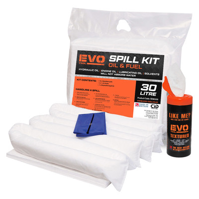 EVO TOOL 30L Oil & Fuel Spill Kit