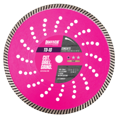 DIATECH TD-10 Concrete Diamond Blade 125 x 22mm