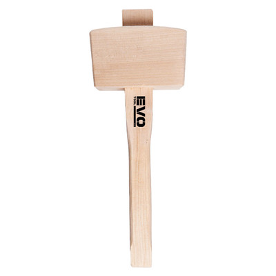 EVO TOOL 4.5" Wooden Mallet with Wooden Handle