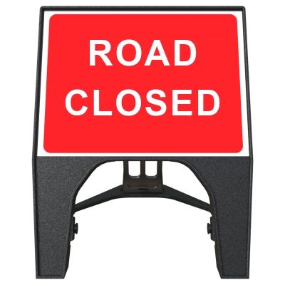 Road Closed Q-Sign