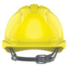 Yellow JSP EVO3 Vented Safety Helmet with Slip Ratchet