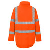 FR Anti-Static Hi Vis Waterproof Contractors Jacket (RIS-3279) - Orange (2XL)